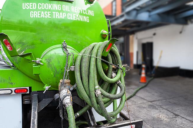 Grease Trap Cleaning of Valley Village crew